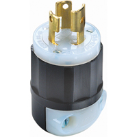 Dispositif verrouillable de qualit&eacute; industrielle, Nylon, 15 A, 125 V, L5-15P Distribution Jean Lapalme