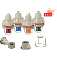 Explosion-Proof LED Warning Lights With XLT Technology, Continuous/Flashing, Amber Distribution Jean Lapalme