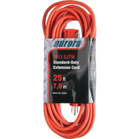 Extension Cord, Indoor/Outdoor, SJTW, 16/3 AWG, 13 A, 25' Distribution Jean Lapalme