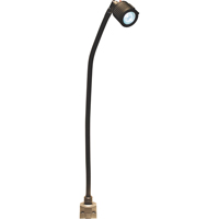 LS Series High-Output Flexible Light, 5 W, LED, 20" Neck, Black Distribution Jean Lapalme