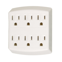Adaptateurs, 6 Prise(s), 15 A, 1875 W, 125 Distribution Jean Lapalme