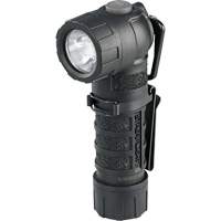 Lampe de poche &agrave; angle droit PolyTac 90 X, DEL, Piles CR123A, Polym&egrave;re Distribution Jean Lapalme