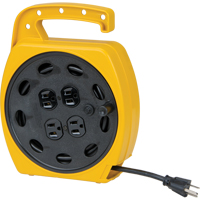 Wind-Up Extension Cord, 25', SJT, 16/3 Gauge, 10 A Distribution Jean Lapalme