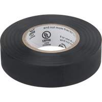 Electrical Tape, 19 mm (3/4") x 18 M (60'), Black, 7 mils Distribution Jean Lapalme