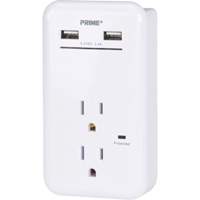 Prime&reg; USB Charger with Surge Protector Distribution Jean Lapalme