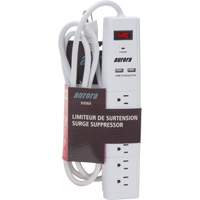 USB Charging Surge Protector, 6 Outlets, 1200 J, 1875 W, 6' Cord Distribution Jean Lapalme