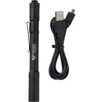 Lampe de poche stylo USB Stylus Pro, DEL, 350 lumens, Corps en Aluminium, piles Rechargeable, Compris Distribution Jean Lapalme