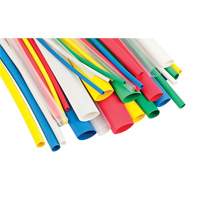 Heat Shrink Tubing, Thin Wall, 1/2', 0.25" (6.35mm) - 0.25" (6.35mm) Distribution Jean Lapalme