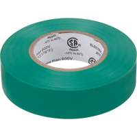 Ruban isolant, 19 mm (3/4") x 18 m (60'), Vert, 7 mils Distribution Jean Lapalme