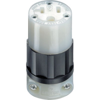 Connecteur verrouillable de calibre industriel, 5-20R, Nylon Distribution Jean Lapalme