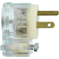 Angled Hospital Grade Extension Plug, Nylon, 15 Amps, 125 V Distribution Jean Lapalme