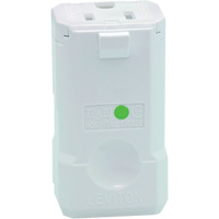 Connecteur de prise de rallonge de qualit&eacute; hospitali&egrave;re, 5-15R, Nylon Distribution Jean Lapalme