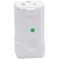 Connecteur de prise de rallonge de qualit&eacute; hospitali&egrave;re, 5-20R, Nylon Distribution Jean Lapalme