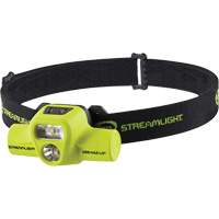 USB HAZ-LO&reg; Intrinsically Safe Headlamp, LED, 250 Lumens, 7 Hrs. Run Time, Rechargeable Batteries Distribution Jean Lapalme