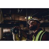 USB HAZ-LO&reg; Intrinsically Safe Headlamp, LED, 250 Lumens, 7 Hrs. Run Time, Rechargeable Batteries Distribution Jean Lapalme