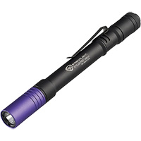 Lampe stylo UV avec port de recharge micro USB Stylus Pro, DEL, Corps en Aluminium, piles Rechargeable, Compris Distribution Jean Lapalme