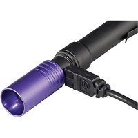 Lampe stylo UV avec port de recharge micro USB Stylus Pro, DEL, Corps en Aluminium, piles Rechargeable, Compris Distribution Jean Lapalme