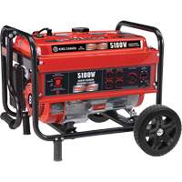 G&eacute;n&eacute;ratrice avec ensemble de roues, 5100 W de surtension, 4000 W nominale, 120 V/240 V, R&eacute;servoir de 15 L Distribution Jean Lapalme