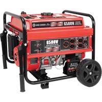 G&eacute;n&eacute;ratrice &agrave; essence &agrave; d&eacute;marrage &eacute;lectrique avec ensemble de roues, 6500 W de surtension, 5000 W nominale, 120 V/240 V, R&eacute;servoir de 20 L Distribution Jean Lapalme