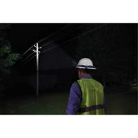 Intrinsically Safe Spot/Flood Headlamp, LED, 310 Lumens, 40 Hrs. Run Time, AAA Batteries Distribution Jean Lapalme