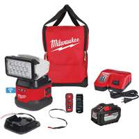 Ensemble d'&eacute;clairage orientable polyvalent &agrave; t&eacute;l&eacute;commande, DEL, 4250 lumens Distribution Jean Lapalme