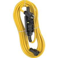 Ensemble de cordon DDFT &agrave; r&eacute;initialisation automatique, 120 V, 15 A, Cordon de 25' Distribution Jean Lapalme
