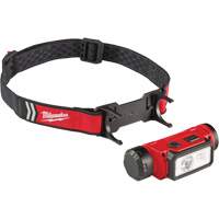 REDLITHIUM USB Hardhat Headlamp, LED, 600 Lumens, 5 Hrs. Run Time, Rechargeable Batteries Distribution Jean Lapalme