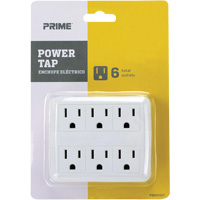 Power Tap, 6 Outlet(s), 15 A, 1875 W, 125 V Distribution Jean Lapalme
