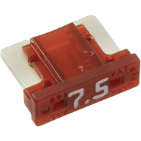 LP MINI&reg; Series Automotive Blade Fuse, Cartridge, 7.5 Amps, 58 V Distribution Jean Lapalme