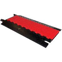 Protecteur de c&acirc;bles, 5 canaux, 36" lo x 19,8" la x 2" h Distribution Jean Lapalme