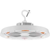 UFO High Bay Light, LED, 120 - 347 V, 200 W, 7.3" H x 11" W Distribution Jean Lapalme