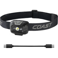 FL20R Dual Colour Wide Angle Flood Headlamp, LED, 520 Lumens, 2.5 Hrs. Run Time, Rechargeable Batteries Distribution Jean Lapalme