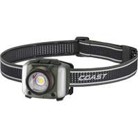 FL97R Tri-Colour Headlamp with Twist Focus & Voice Activation, LED, 830 Lumens, 2 Hrs. Run Time, Rechargeable Batteries Distribution Jean Lapalme