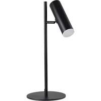 Lampe de table en m&eacute;tal avec diffuseur acrylique FR, 6 W, DEL, Col 19-3/4", Noir Distribution Jean Lapalme