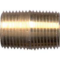 Close Nipple, Brass, 3/4", NPT Distribution Jean Lapalme
