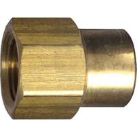 Reduced Pipe Coupling, Brass, 1/2" x 3/8" Distribution Jean Lapalme