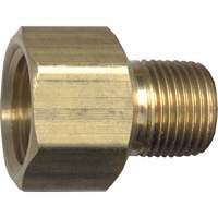 Pipe Adapter, FPT x NPT, 1/4" x 1/8" Dia., Brass Distribution Jean Lapalme