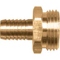 Raccord m&acirc;le de boyau, Laiton Distribution Jean Lapalme