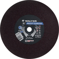 Ripcut Stainless Steel Cut-Off Wheel for Stationary Saws, 14" x 1/8", 1" Arbor, Type 1, Aluminum Oxide, 4400 RPM Distribution Jean Lapalme