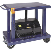 Table &eacute;l&eacute;vatrice hydraulique, Acier, 24" la x 36" lo, Capacit&eacute; 2000 lb Distribution Jean Lapalme